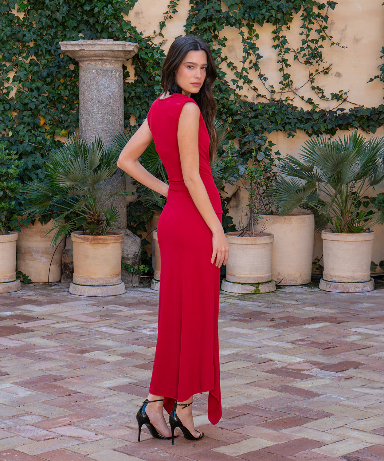 Vestido Fruncido Chic Maleja
