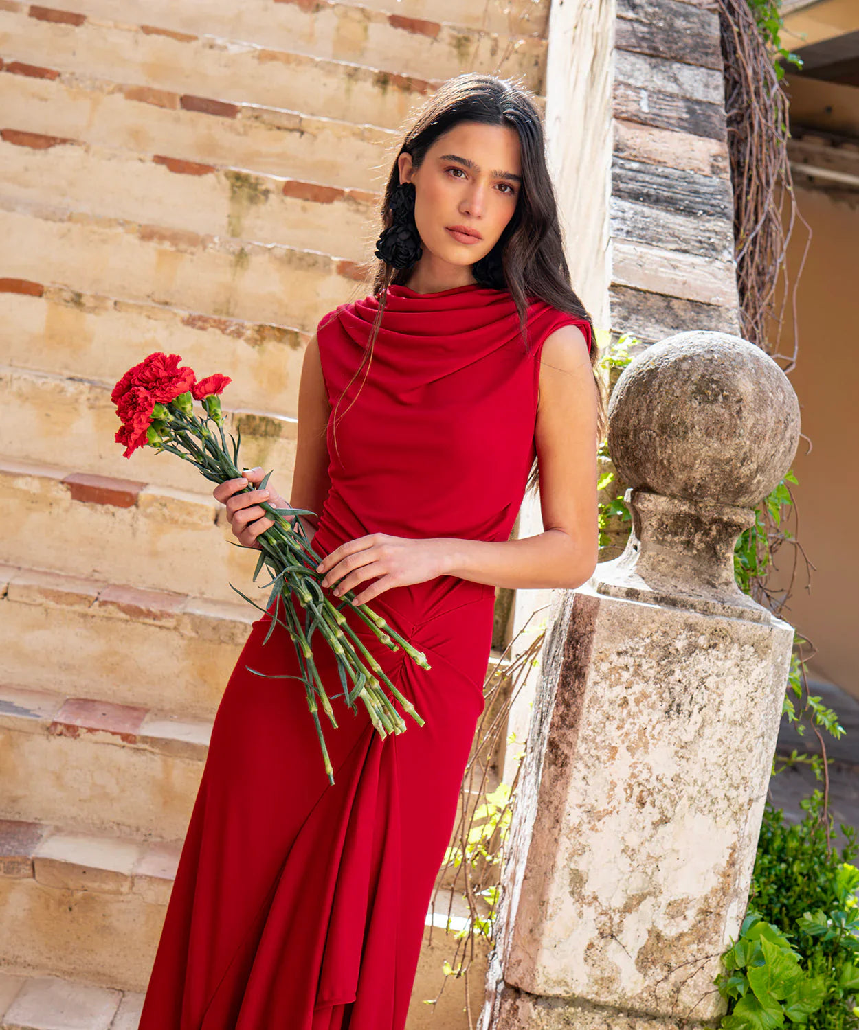 Vestido Fruncido Chic Maleja